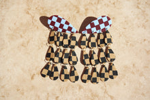 Load image into Gallery viewer, BREEZE- black&amp;tan checkerboard