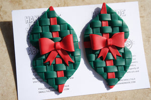 HOLIDAY EDITION LUSH- green/red bow