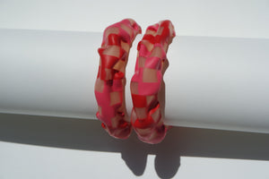 HOOP DREAMS- RED&PINK/TRANSLUCENT
