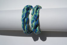 Load image into Gallery viewer, HOOP DREAMS- GREEN&amp;BLUE/TRANSLUCENT
