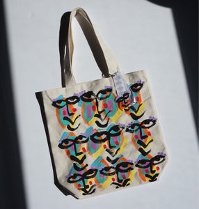 HAND PAINTED TOTE