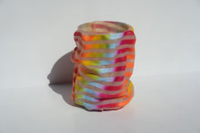 Load image into Gallery viewer, MAKE SMALL TALK- HOME GOODS (TRANSLUCENT RAINBOW STRIPE)