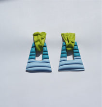 Load image into Gallery viewer, SHUTTERed (lime green/blue ombre)
