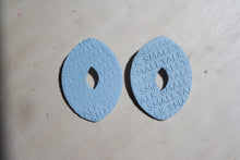Load image into Gallery viewer, BOSSED STATEMENT STUD- POWDER BLUE