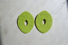 Load image into Gallery viewer, BOSSED STATEMENT STUD- NEON GREEN