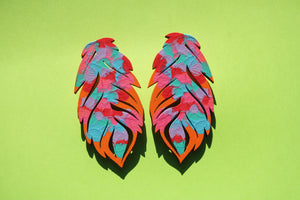 REEFWOOD feather- orange